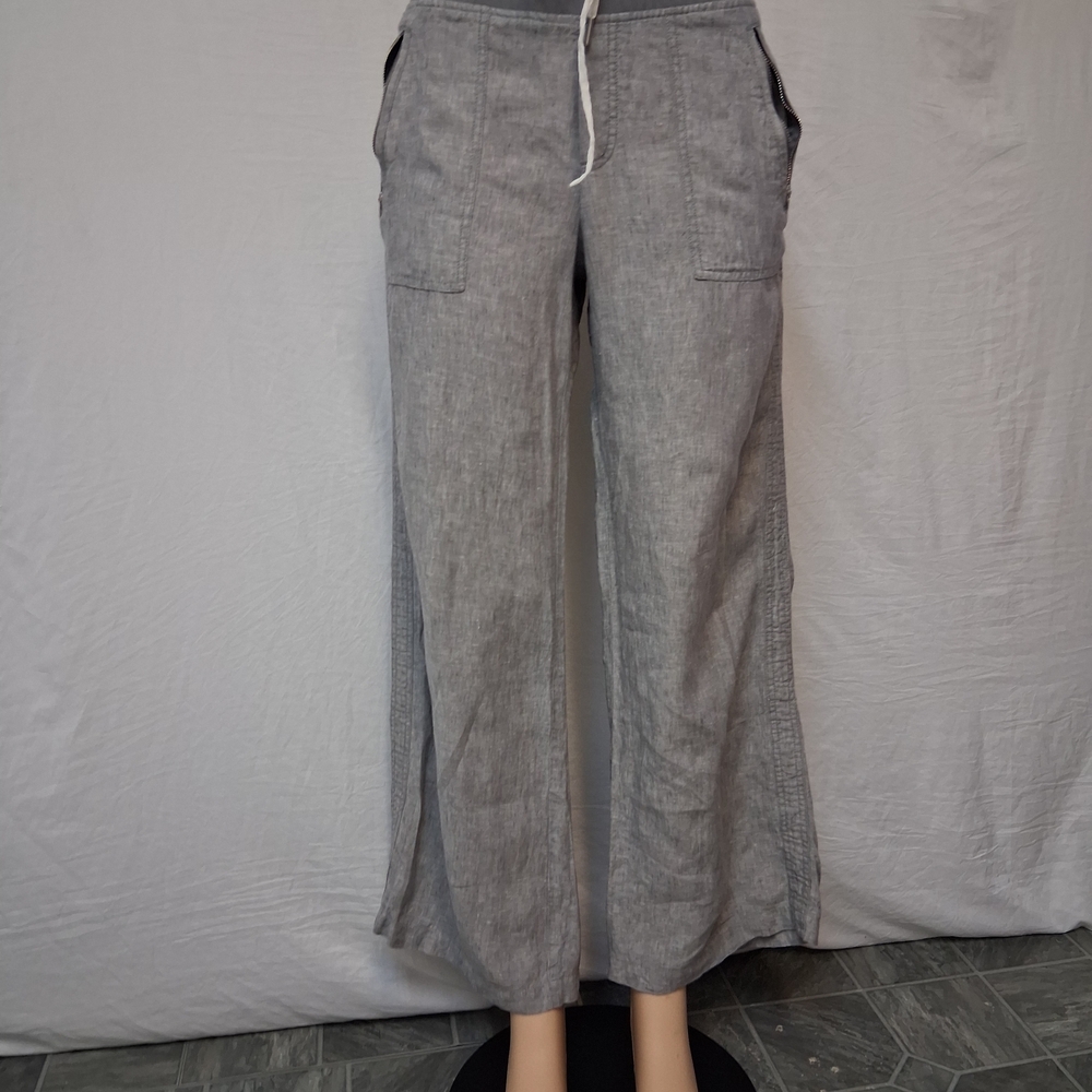 Athleta Dark Gray Relaxed Pants Size 6 - Picture 3 of 16